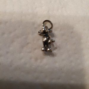 Mickey Mouse sterling charm.